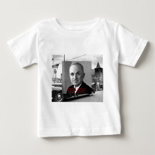 Harry Truman "Geeft ze de hel" Wijsheid Quote Cade (Voorkant)