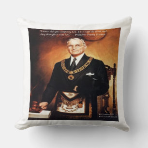 Harry Truman "Give 'Em Hell" Kussensloopkussen Kussen