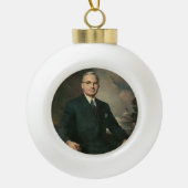 Harry Truman Keramische Bal Ornament (Voorkant)