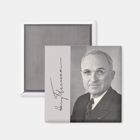 Harry Truman Magneet (Voorkant / Achterkant)