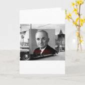 Harry Truman "Nooit in de hel" Wisdom Quote Gifts Kaart (Gele Bloem)