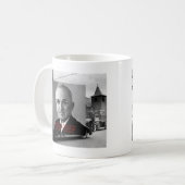 Harry Truman "Nooit in de hel" Wisdom Quote Gifts Koffiemok (Voorkant links)