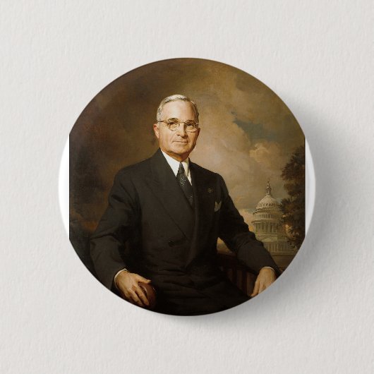 Harry Truman Ronde Button 5,7 Cm (Voorkant)