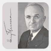Harry Truman Sticker (Voorkant)