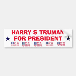Harry Truman voor President Sticker