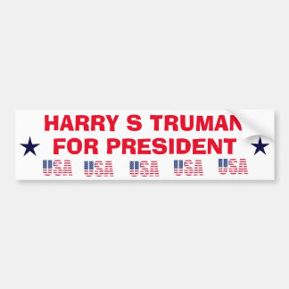Harry Truman voor President Sticker