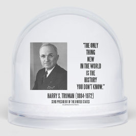 Harry Truman wil alleen nieuwe geschiedenis die je Sneeuwbol