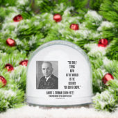 Harry Truman wil alleen nieuwe geschiedenis die je Sneeuwbol (Kerstmis)