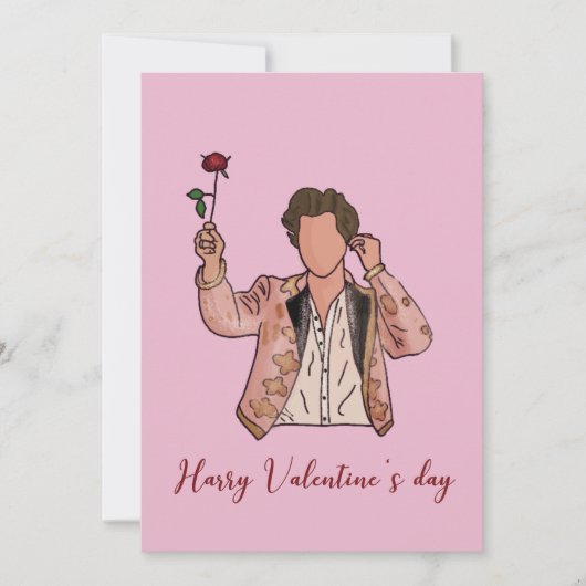 Harry Valentijnsdag Card/fangirls/voor ventilatore Feestdagenkaart (Voorkant)