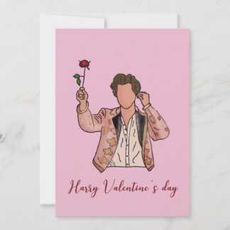 Harry Valentijnsdag Card/fangirls/voor ventilatore Feestdagenkaart