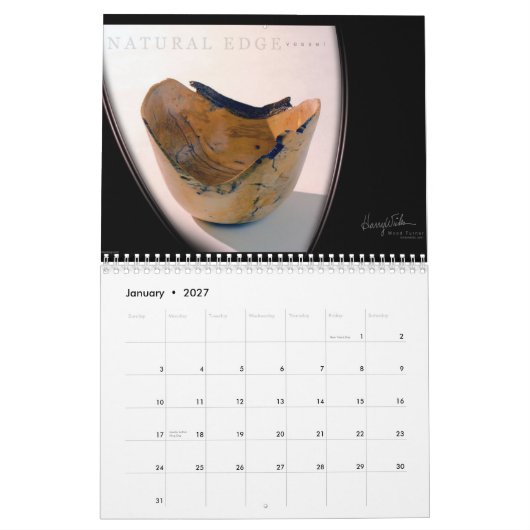 HARRY WICKS MAKEN CHIPS KALENDER (Jan 2027)