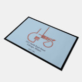 Harry's Cafe, Chicago, IL Doormat Deurmat (Schuin)
