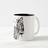 Harry's Cafe Koffie Mok (Voorkant rechts)