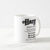 Harry's Restaurant, Oswego, IL Koffiemok (Voorkant rechts)
