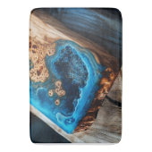 Hars Hout Print Natuur Art Badmat (Voorkant Verticaal)