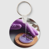 Hars Kunstenaar Ambachtsman Sleutelhanger (Achterkant)