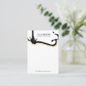 Hars Theme Oorbel Kaarten Visitekaartje (Staand voorkant)