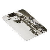 Harsens Island Michigan St Marks Church 1925 uitzi Magneet (Rechterzijde)