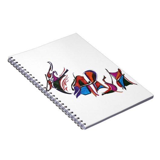 HARSH Custom Art calligraphy Notitieboek (Rechterzijde)
