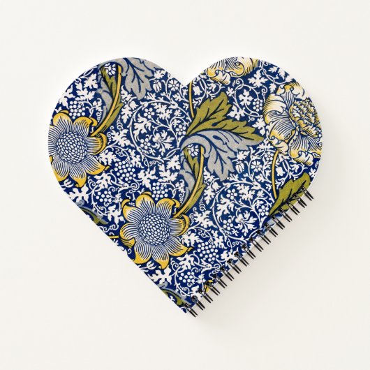 Harsvormig William Morris notitieboek (Achterkant)