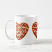 harsvormige pizza koffiemok (Links)