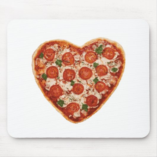 harsvormige pizza muismat (Voorkant)