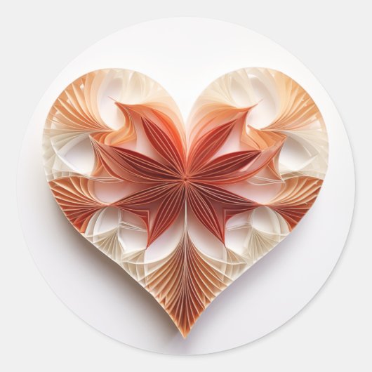 Hart 0018 ronde sticker (Voorkant)