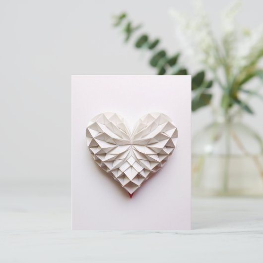 Hart 0021 feestdagenkaart (Staand voorkant)