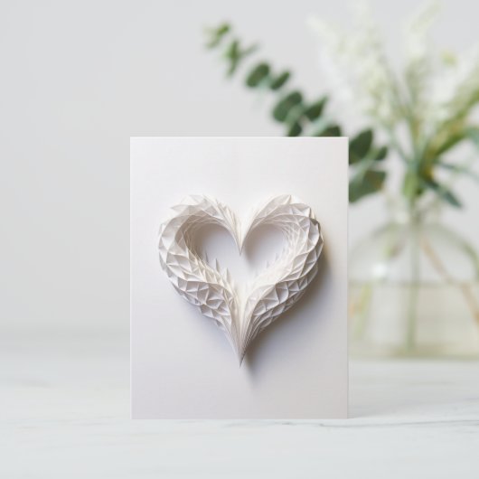 Hart 0044 feestdagenkaart (Staand voorkant)