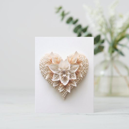 Hart 0048 feestdagenkaart (Staand voorkant)