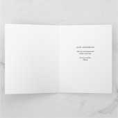 Hart 11 Photo CollageLove You Script Jubileum Kaart (Binnen)