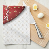 Hart 1 Keukenhanddoek (Quarter Fold)
