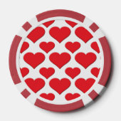 Hart 1 Rood Pokerchips (Achterkant)
