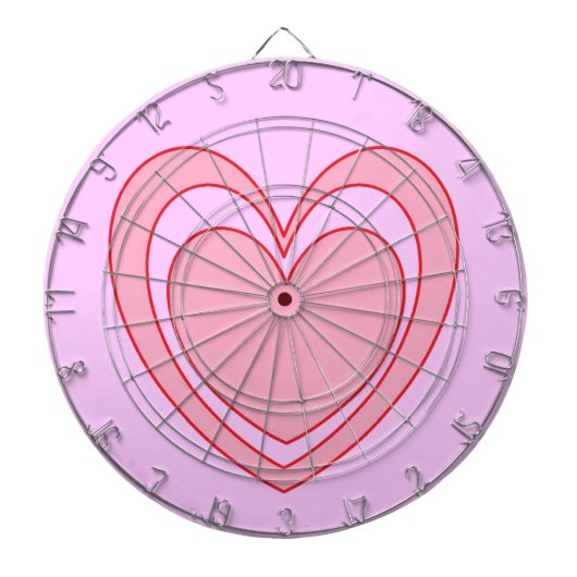 Hart. 2 dartbord (Voorkant)