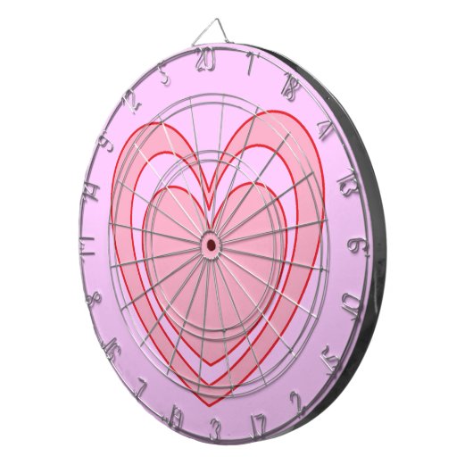 Hart. 2 dartbord (Voorkant Rechts)
