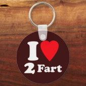 Hart 2 doorgeeft de gasstille overweldigende liefd sleutelhanger (Voorkant)