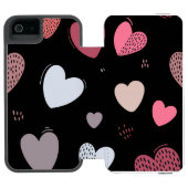 hart 2 incipio iPhone portemonnee hoesje (Agenda Open)