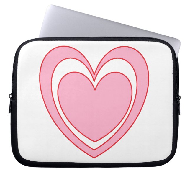 Hart. 2 laptop sleeve (Voorkant)