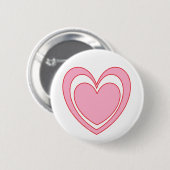Hart. 2 ronde button 5,7 cm (Voorkant /achterkant)