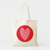Hart. 3 tote bag (Voorkant)