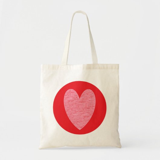 Hart. 3 tote bag (Voorkant)
