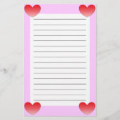 Hart. 4 briefpapier (Voorkant)