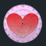 Hart. 4 dartbord<br><div class="desc">Hoe kan ik beter zeggen dat ik van je hou dan van dit mooie hart cadeau.</div>