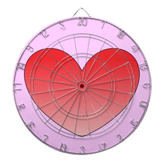Hart. 4 dartbord (Voorkant)