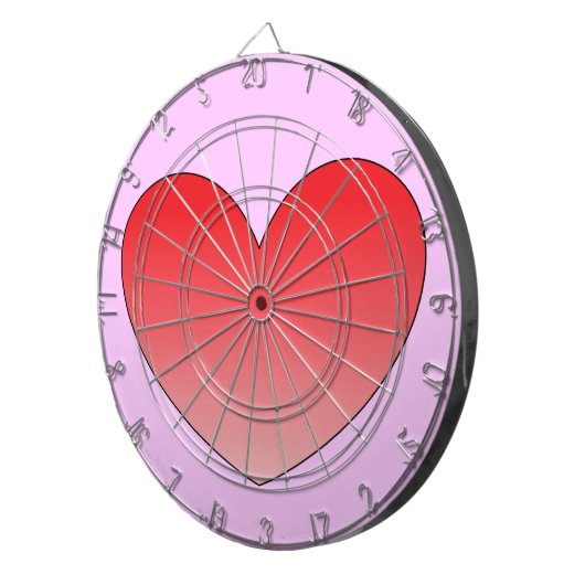 Hart. 4 dartbord (Voorkant Rechts)