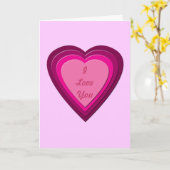 Hart 5 kaart (Gele Bloem)