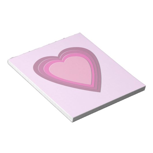 Hart. 5 notitieblok (Schuin)