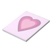 Hart. 5 notitieblok (Linkerzijde)