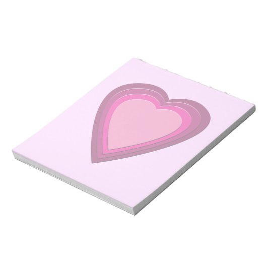 Hart. 5 notitieblok (Linkerzijde)