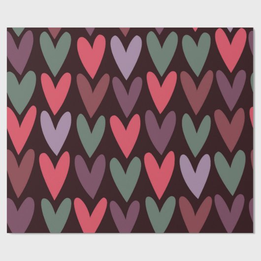 hart 6 cadeaupapier (Vlak)